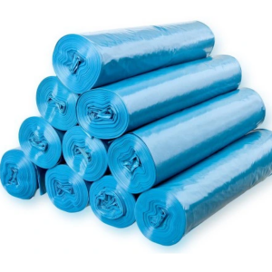 Saci de gunoi 120l 10pcs albastru